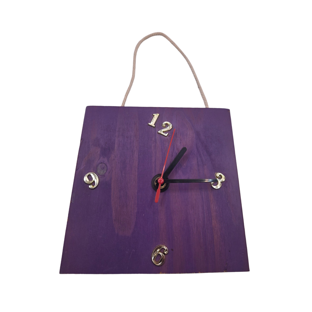 שעון קיר - ריבוע